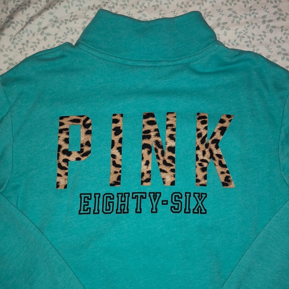 VS PINK quarter zip